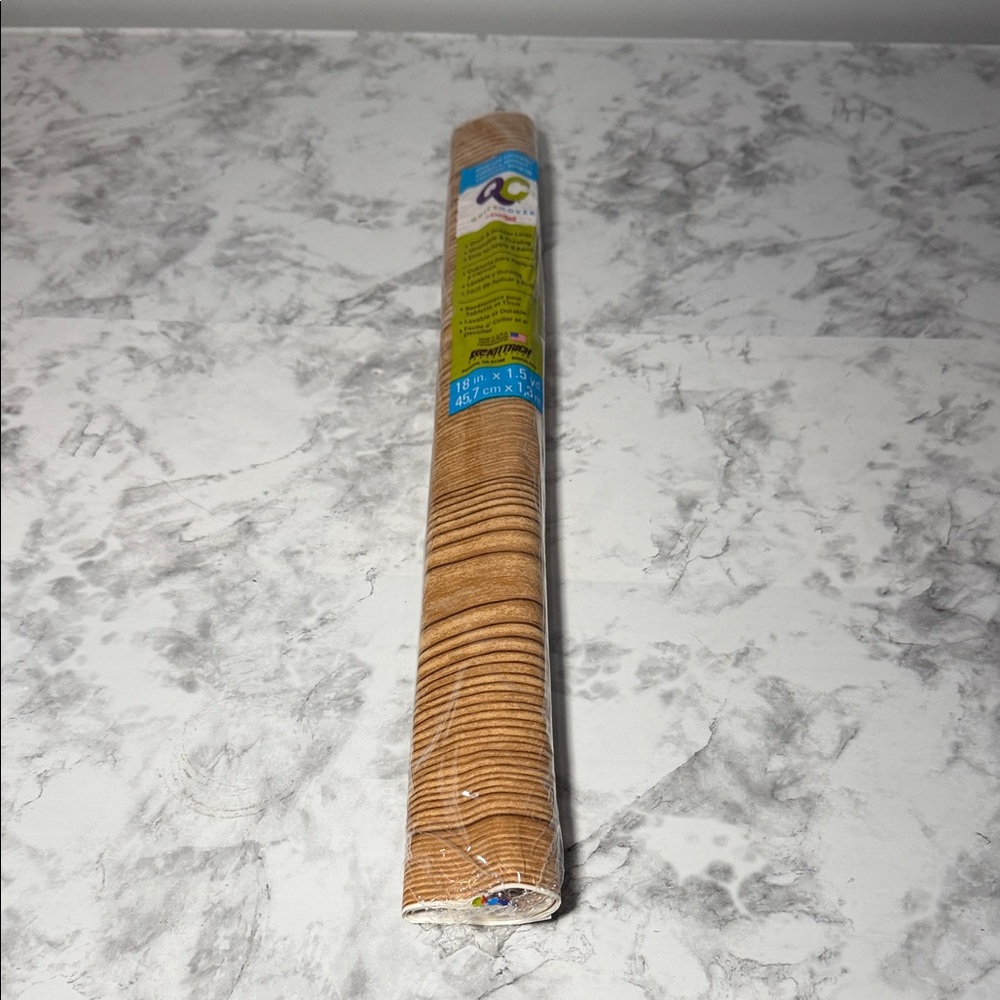 Wood Grain Contact Paper Roll NWT